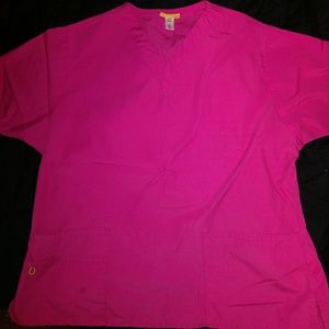 WonderWink scrub top, size XL
